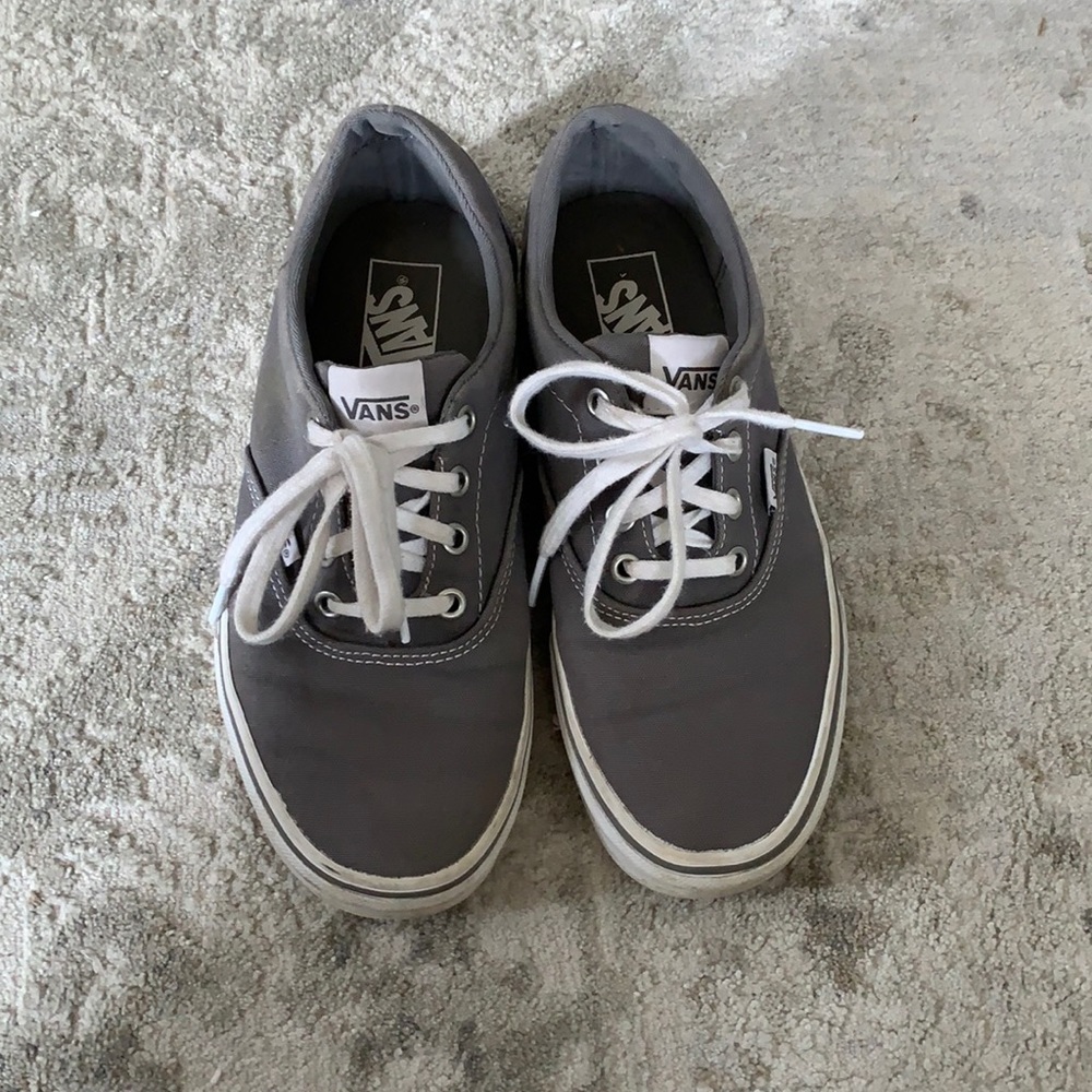 Grey vans